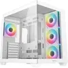 Deepcool CG530 4F WH (mATX, ITX, ATX), Boîtier PC, Blanc