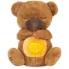 Peluche Ours en brun SZSMART HXBTKL1 avec lumière et musique pour enfa...
