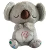 Peluche SZSMART SL02 Koala avec lumière respiratoire pour endormir les enfants - Gris
