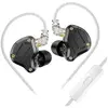Écouteurs SZSMART KZ-ZS10 PRO 2 HIFI courbés avec microphone noir (In ...