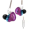 Écouteurs SZSMART KZ ZST HIFI courbés avec microphone coloré (In ear -...