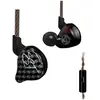 Écouteurs SZSMART KZ ZST HIFI courbés avec microphone noir (In ear - s...
