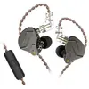 Écouteurs SZSMART KZ-ZSN PRO courbés avec microphone gris (In ear - se...