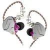 Écouteurs SZSMART KZ-ZSN PRO courbés violets (In ear - sensibilité 109...