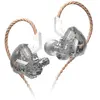 Écouteurs SZSMART KZ EDX HIFI courbés gris (In ear - sensibilité 112db...