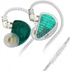 Écouteurs SZSMART KZ AS16 PRO HIFI courbés avec microphone vert (In ea...