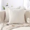 Lot de 2 housses de coussin en velours côtelé, taies d'oreiller pour c...