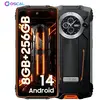 Smartphone Oscal PILOT 2 - 8GB/256GB - 8800mAh(45W) - IP68 - Camera 50MP - NFC - Dual SIM - Oranje
