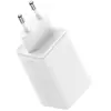 Baseus GaN6 65W USB-C/USB Snellader + 100W USB-C Kabel 1M Wit
