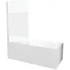 Aurlane Pare-baignoire - réversible - Easy Emily - 130x80 cm AURLANE