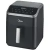 Midea Heissluft-Fritteuse, Friteuse, Noir