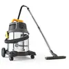 Vacmaster Aspirateur eau et poussières 1600W - 20L inox - 27 Kpa avec prise intégrée