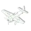 1:72 HobbyBoss 87267 F8F-1 Bearcat Plastic Modelbouwpakket