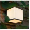 LUTEC Doblo - LED wandlamp voor buiten - Premium aluminium - 1500Lm krachtig licht - 3000K warm licht - IP54 extra weerbestendig - Donkergrijs - 150 x 150 x 150 mm