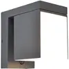 LUTEC - Prima Solar Hybrid wandlamp voor buiten - LED - Donkergrijs