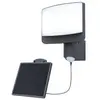 LUTEC Sunshine - Wandlamp met sensor voor buiten met zonnepaneel - Ant...