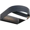 LUTEC Fele - Wandlamp voor buiten - LED - Donkergrijs