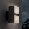 LUTEC Cuba - LED wandlamp voor buiten - AWARD WINNING DESIGN - 2 draaibare lampen - Verticaal en horizontaal monteerbaar - Premium aluminium - 1000Lm krachtig licht - 3000K warm licht - IP54 extra weerbestendig - Mat zwart