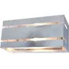 LUTEC Vidar Wandlamp voor buiten - E27 - Gegalvaniseerd Staal