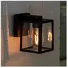 LUTEC Shiva - Wandlamp voor buiten - E27 - Zwart
