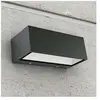 GREENICE Applique Lutec "Gemini" Extérieur Led 21W 2200Lm [Lu-5189101118] Gris
