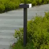 LUTEC Conroy - Tweelichts LED sokkel voor buiten - Donkergrijs