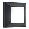 Lutec Helena Applique Murale Extérieure Led En Fonte D'Aluminium Anthracite 10,1x10,1x3,15 Cm 6402101118
