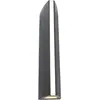 LUTEC Leo - LED wandlamp voor buiten - 3000K - 750 lm - Donkergrijs