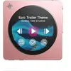 FiiO Snowsky DISC, Lecteur MP3 + appareil audio portable, Pink, Rose