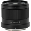 Viltrox AF 15mm F/1.7 Nikon Z (APS-C / DX), Objectif