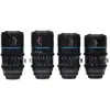 SIRUI Mars 1.33x T2 à T2.9 Ensemble d'objectifs anamorphiques MFT (24 mm, 35 mm, 50 mm, 75 mm M4/3 objectifs anamorphiques)