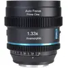 Sirui AF 20mm T1.8 1.33X S35 anamorphique monture X Blue Flare