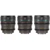 SIRUI Kit d'Objectifs Cinéma Nightwalker Series 24, 35 et 55mm T1.2 S3...