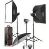 Godox MS200-D kit flash 3 torches 200 Ws