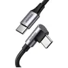 Ugreen 70645 - USB-C naar USB-C 90°hoek kabel 2 meter