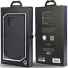 Audi Coque De Téléphone Synthetic Leather Iphone 12 Pro 6.1 Autpupcip12pttd1bk
