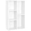 VASAGLE - Bibliothèque à 5 casiers - Blanc - LBC25WT