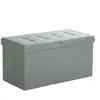 SONGMICS Banc, Coffre de Rangement avec Couvercle, Pliable, 76 x 38 x ...