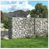 Lot de 4 Gabions pierre - SONGMICS - GGB483 - Dimensions de mailles 10...