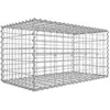 Gabion métallique 100x50x50cm - SONGMICS - Clôture Décorative Jardiniè...