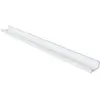 VASAGLE Etagère murale 115 cm blanche - Blanc