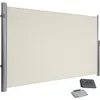 Paravent extérieur rétractable - SONGMICS - GSA185E - Beige - 180 x 35...