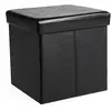 SONGMICS Coffre De Rangement Lisse 40l Noir