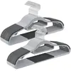 SONGMICS Lot de 30 Cintres en PlastiqueLongueur de 42 cm Gris CRP20G30