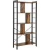 Bibliothèque style industriel 74 x 30 x 154.5 cm Étagère de rangement ...