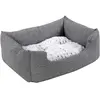 Feandrea Panier pour chien Lit S 60 x 50 x 22 cm Dog Bed Coussin Matel...