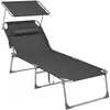 Songmics Bain de soleil pliable, Anthracite GCB22GYV2