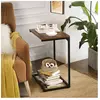 VASAGLE Songmics, Table basse, Havanna (55 x 35 x 66 cm)