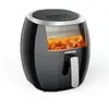 PROMIRACAL Friteuse sans Huile Air Fryer Électrique à Air  8L 1800W 8 Modes en Acier Inox Écran Tactile LED Fenêtre Visible sans BPA
