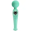 Pretty Love - Skyler - Wand Vibrator - Met LCD Display - Turquoise